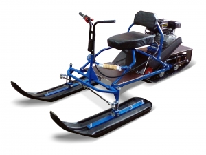 Быстроразборный мотобуксировщик